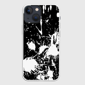 Чехол для iPhone 13 mini с принтом ABSTRACT в Рязани,  |  | abstraction | geometry | hexagon | neon | paints | stripes | texture | triangle | абстракция | брызги | геометрия | краски | неон | неоновый | соты | текстура