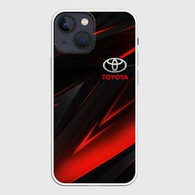 Чехол для iPhone 13 mini с принтом TOYOTA GEOMETRY STRIPES   ТОЙОТА ГЕОМЕТРИЧЕСКИЕ ПОЛОСЫ в Рязани,  |  | auto | sport | toyota | авто | автомобиль | автомобильные | бренд | марка | машины | спорт | тойота