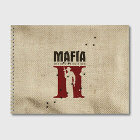 Альбом для рисования с принтом Mafia 2 в Рязани, 100% бумага
 | матовая бумага, плотность 200 мг. | Тематика изображения на принте: 2 | 2020 | definitive | edition | mafia | банда | вито | гангстеры | герои | дон | игра | капоне | компьютерная | корлеоне | крестный | культ | мафия | мешковина | настольная | отец | персонаж | фильм