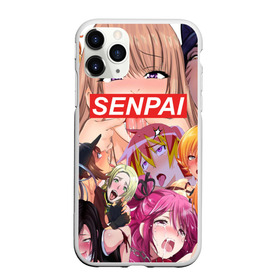 Чехол для iPhone 11 Pro матовый с принтом SENPAI в Рязани, Силикон |  | ahegao | anime | kawai | kowai | oppai | otaku | senpai | sugoi | waifu | yandere | аниме | ахегао | ковай | культура | отаку | семпай | сенпай | тренд | яндере