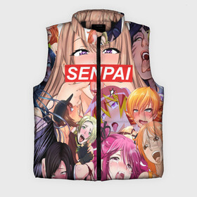 Мужской жилет утепленный 3D с принтом SENPAI в Рязани,  |  | ahegao | anime | kawai | kowai | oppai | otaku | senpai | sugoi | waifu | yandere | аниме | ахегао | ковай | культура | отаку | семпай | сенпай | тренд | яндере