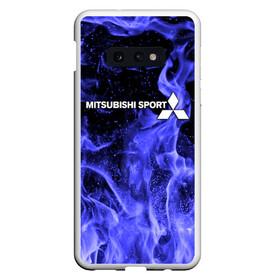 Чехол для Samsung S10E с принтом MITSUBISHI в Рязани, Силикон | Область печати: задняя сторона чехла, без боковых панелей | mitsubishi | авто | автомобиль | лого | логотип | митсубиси | митсубиши | огонь | текстура