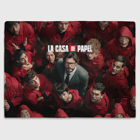 Плед 3D с принтом La Casa de Papel (Z) в Рязани, 100% полиэстер | закругленные углы, все края обработаны. Ткань не мнется и не растягивается | la casa de papel | netflix | берлин | бумажный дом | лиссабон | профессор | сальва | токио