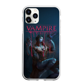 Чехол для iPhone 11 Pro матовый с принтом Vampire The Masquerade в Рязани, Силикон |  | Тематика изображения на принте: bloodlines 2 | vampire | vampire the masquerade | vampire the masquerade bloodlines 2 | vampire: the masquerade – bloodlines 2