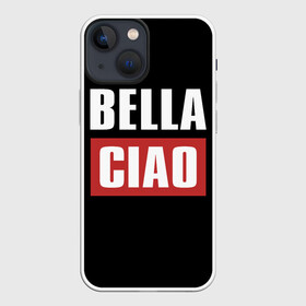 Чехол для iPhone 13 mini с принтом Бумажный Дом в Рязани,  |  | bella | casa | ciao | de | la | mask | netflix | papel | бумажный | деньги | дом | маска | маски | сериал