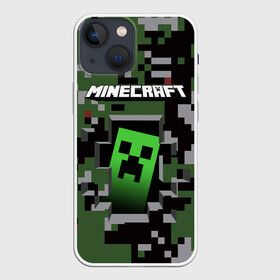 Чехол для iPhone 13 mini с принтом Minecraft. в Рязани,  |  | craft | game | mine | minecraft | minecraftmemories | pixel | tnt | twitter | блок | динамит | игра | красный блок | майнкрафт | маркус перссон | пиксель | ремесло | тротил | шахта