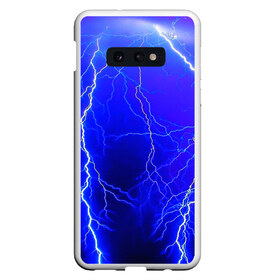 Чехол для Samsung S10E с принтом ELECTRIX DIGITAL в Рязани, Силикон | Область печати: задняя сторона чехла, без боковых панелей | color | colour | electricity | glim | glow | light | lights | neon | power | shine | молния | напряжение | неоновый | разряд | стихия | ток | удар | электричество