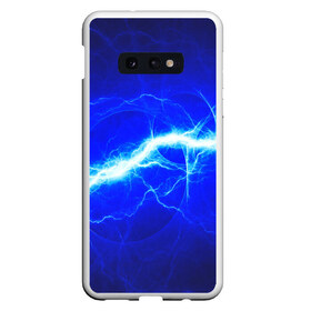 Чехол для Samsung S10E с принтом ELECTRIX в Рязани, Силикон | Область печати: задняя сторона чехла, без боковых панелей | color | colour | electricity | glim | glow | light | lights | neon | power | shine | молния | напряжение | неоновый | разряд | стихия | ток | удар | электричество