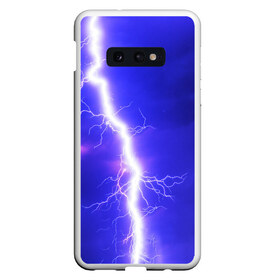 Чехол для Samsung S10E с принтом NEON ELECTRIX в Рязани, Силикон | Область печати: задняя сторона чехла, без боковых панелей | color | colour | electricity | glim | glow | light | lights | neon | power | shine | молния | напряжение | неоновый | разряд | стихия | ток | удар | электричество