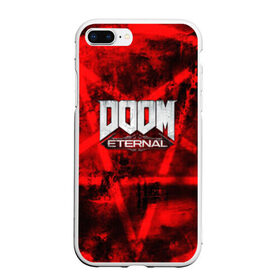 Чехол для iPhone 7Plus/8 Plus матовый с принтом Doom Eternal в Рязани, Силикон | Область печати: задняя сторона чехла, без боковых панелей | bethesda softworks | doom eternal | doomguy | id software | демоны | дум этернал | марс | палач рока | этернал