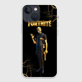 Чехол для iPhone 13 mini с принтом Gold Midas Fortnite 2 в Рязани,  |  | chapter 2 | fortnite | fortnite 2 | gold midas | gold midas fortnite | gold midas fortnite 2 | midas | season 2 | золотой | золотой мидас | лого фортнайт | мидас | сезон 2 | фортнайт | фортнайт 2 | фортнайт вторая глава | фортнайт глава 2