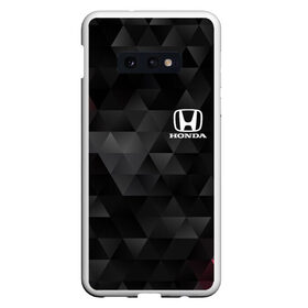 Чехол для Samsung S10E с принтом HONDA в Рязани, Силикон | Область печати: задняя сторона чехла, без боковых панелей | honda | авто | автомобиль | логотип | марка | машина | надпись | текстура | хонда