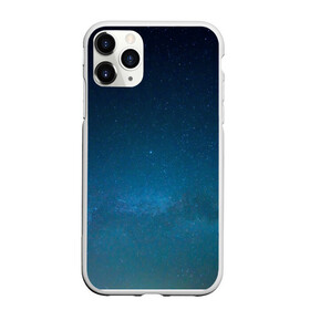 Чехол для iPhone 11 Pro Max матовый с принтом BlueSpace в Рязани, Силикон |  | blue | space | star | вселенная | галактика | звезды | космос