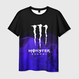 Мужская футболка 3D с принтом MONSTER ENERGY в Рязани, 100% полиэфир | прямой крой, круглый вырез горловины, длина до линии бедер | adrenalin | energy monster | monster | monster energy | monstr | sport | адреналин | монстер | монстр | напиток | спорт | энергетик