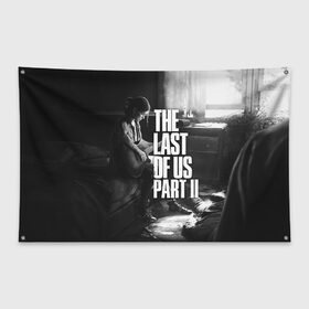 Флаг-баннер с принтом the last of us part 2 tlou2 в Рязани, 100% полиэстер | размер 67 х 109 см, плотность ткани — 95 г/м2; по краям флага есть четыре люверса для крепления | cicadas | fireflies | naughty dog | the last of us | the last of us part 2 | tlou | tlou2 | джоэл | последние из нас | цикады | элли