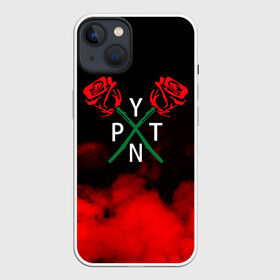 Чехол для iPhone 13 с принтом PYTN X ROSE. в Рязани,  |  | payton | payton moormeie | pytn | rose | блогер | знаменитость | пейтон | пейтон моормиер | тиктоенр