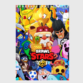 Скетчбук с принтом BRAWL STARS GALE в Рязани, 100% бумага
 | 48 листов, плотность листов — 100 г/м2, плотность картонной обложки — 250 г/м2. Листы скреплены сверху удобной пружинной спиралью | bibi | brawl stars | coach mike | crow | gale | leon | leon shark | max | mecha crow | mortis | mr.p | nani | phoenix | sally leon | sandy | spike | sprout | tara | virus 8 bit | werewolf | ворон | оборотень