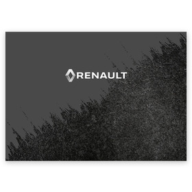 Поздравительная открытка с принтом RENAULT. в Рязани, 100% бумага | плотность бумаги 280 г/м2, матовая, на обратной стороне линовка и место для марки
 | abstract | auto | brand | car | geometry | renault | sport | texture | абстракция | авто | автомобильные | бренд | геометрия | классика | машины | модные | ренаулт | спорт | стиль | текстура