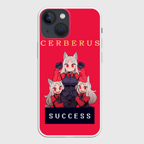 Чехол для iPhone 13 mini с принтом Helltaker: CERBERUS в Рязани,  |  | cerberus | hell taker | helltaker | персонаж | хелл тэйкер | хеллтейкер