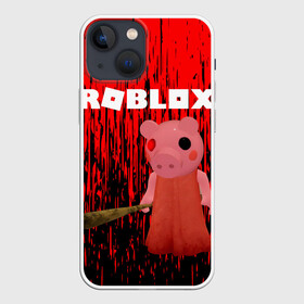 Чехол для iPhone 13 mini с принтом Roblox piggy Свинка Пигги. в Рязани,  |  | game | gamer | logo | minecraft | piggi | roblox | simulator | игра | конструктор | лого | пигги | свинья | симулятор | строительство | фигура