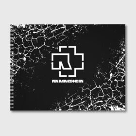 Альбом для рисования с принтом RAMMSTEIN РАМШТАЙН в Рязани, 100% бумага
 | матовая бумага, плотность 200 мг. | lindemann | lm | rammstein | rock | кристиан лоренц | линдеманн | лм | музыка | рамштайн | рок | тилль линдеманн