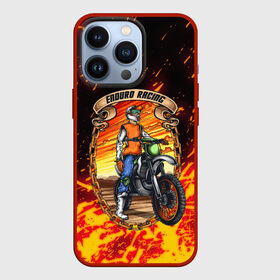 Чехол для iPhone 13 Pro с принтом ENDURO RACING | ГОНКИ ЭНДУРО (Z) в Рязани,  |  | 2020 | auto | bike | enduro | ktm | moto | motorcycle | sport | авто | автомобиль | автомобильные | байк | бренд | ктм | марка | машины | мото | мотоциклы | спорт