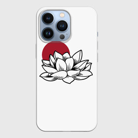 Чехол для iPhone 13 Pro с принтом КУВШИНКА НИМФЕЯ | WATER LILY (Z) в Рязани,  |  | japan | nymphaea | water lily | асихара но накацукуни | водная лилия | государство япония | кувшинка | куколка | нимфея | ниппон | нихон | ооясимагуни | страна восходящего солнца | традиции | традиция | цветы