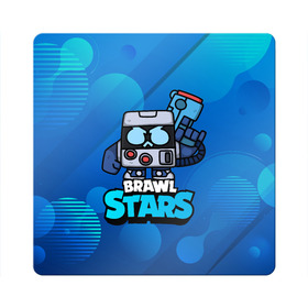 Магнит виниловый Квадрат с принтом virus 8 bit brawl stars Blue в Рязани, полимерный материал с магнитным слоем | размер 9*9 см, закругленные углы | 8 | 8 bit | 8 бит | 8бит | brawl | brawl stars | brawlstars | brawl_stars | jessie | бравл | бравлстарс