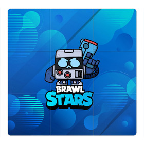 Магнитный плакат 3Х3 с принтом virus 8 bit brawl stars Blue в Рязани, Полимерный материал с магнитным слоем | 9 деталей размером 9*9 см | 8 | 8 bit | 8 бит | 8бит | brawl | brawl stars | brawlstars | brawl_stars | jessie | бравл | бравлстарс