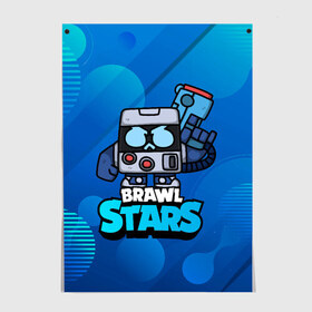 Постер с принтом virus 8 bit brawl stars Blue в Рязани, 100% бумага
 | бумага, плотность 150 мг. Матовая, но за счет высокого коэффициента гладкости имеет небольшой блеск и дает на свету блики, но в отличии от глянцевой бумаги не покрыта лаком | 8 | 8 bit | 8 бит | 8бит | brawl | brawl stars | brawlstars | brawl_stars | jessie | бравл | бравлстарс