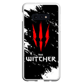 Чехол для Samsung S10E с принтом The Witcher в Рязани, Силикон | Область печати: задняя сторона чехла, без боковых панелей | Тематика изображения на принте: esport | game | netflix | the witcher | американский сериал | ве витчер | ведьмак | геральт | игра | игры | киберспорт | кино | нетфликс | популярные иллюстрации | сериал | сериалы | фильмы | фэнтези