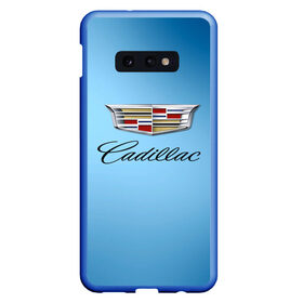 Чехол для Samsung S10E с принтом cadillac в Рязани, Силикон | Область печати: задняя сторона чехла, без боковых панелей | Тематика изображения на принте: abstract | auto | brand | cadillac | car | geometry | sport | texture | абстракция | авто | автомобильные | бренд | геометрия | классика | машины | модные | спорт | стиль | текстура