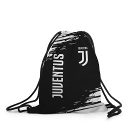 Рюкзак-мешок 3D с принтом JUVENTUS / ЮВЕНТУС в Рязани, 100% полиэстер | плотность ткани — 200 г/м2, размер — 35 х 45 см; лямки — толстые шнурки, застежка на шнуровке, без карманов и подкладки | cr7 | fc juventus | football | juve | juventus | ronaldo | sport | роналдо | спорт | футбол | ювентус