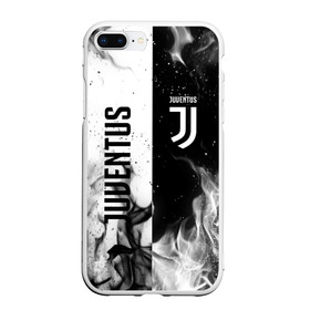 Чехол для iPhone 7/8 Plus матовый с принтом JUVENTUS / ЮВЕНТУС в Рязани, Силикон | Область печати: задняя сторона чехла, без боковых панелей | Тематика изображения на принте: cr7 | fc juventus | football | juve | juventus | ronaldo | sport | роналдо | спорт | футбол | ювентус