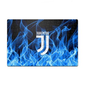 Пазл магнитный 126 элементов с принтом JUVENTUS / ЮВЕНТУС в Рязани, полимерный материал с магнитным слоем | 126 деталей, размер изделия —  180*270 мм | cr7 | fc juventus | fire | flame | football | juve | juventus | ronaldo | sport | огонь | пламя | роналдо | спорт | футбол | ювентус