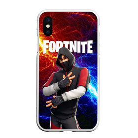 Чехол для iPhone XS Max матовый с принтом FORTNITE x IKONIK ФОРТНАЙТ ИКОНИК в Рязани, Силикон | Область печати: задняя сторона чехла, без боковых панелей | deadmau5 | fortnite | fortnite 2 | fortnite x маршмелло | ikonik | marshmello | ninja | ninja streamer | raven | travis scott | ворон | иконик | ниндзя | пили | рейвен | трэвис скотт | фортнайт