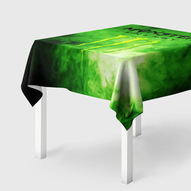 Скатерть 3D с принтом MONSTER ENERGY в Рязани, 100% полиэстер (ткань не мнется и не растягивается) | Размер: 150*150 см | brend | green | monster energy | андреналин | бренд | зеленый | логотип | монстр | напиток | энергетик | энергия