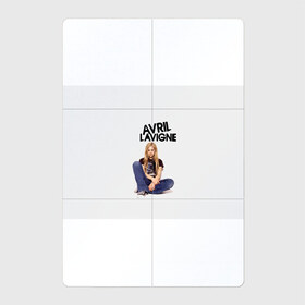 Магнитный плакат 2Х3 с принтом Аврил Лавин в Рязани, Полимерный материал с магнитным слоем | 6 деталей размером 9*9 см | avril lavigne | аврил | аврил лавин | американский рок | блондинка | девушка | музыка | рок | рокерша