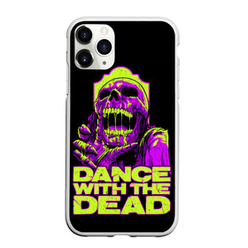 Чехол для iPhone 11 Pro матовый с принтом DANCE WITH THE DEAD в Рязани, Силикон |  | Тематика изображения на принте: dance with | dance with the dead | rock | the dead | музыка | рок