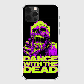 Чехол для iPhone 12 Pro Max с принтом DANCE WITH THE DEAD в Рязани, Силикон |  | Тематика изображения на принте: dance with | dance with the dead | rock | the dead | музыка | рок
