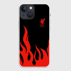 Чехол для iPhone 13 mini с принтом Liverpool F.C. в Рязани,  |  | anfield | champions league | doelpunt | espn | league | lfc | liverpool fc | madrid | melwood | mo salah | premier | voetbal | ziggo | британский | клуб | ливерпуль | футбольный