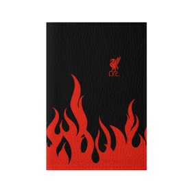 Обложка для паспорта матовая кожа с принтом Liverpool F.C. в Рязани, натуральная матовая кожа | размер 19,3 х 13,7 см; прозрачные пластиковые крепления | anfield | champions league | doelpunt | espn | league | lfc | liverpool fc | madrid | melwood | mo salah | premier | voetbal | ziggo | британский | клуб | ливерпуль | футбольный