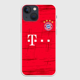 Чехол для iPhone 13 mini с принтом BAYERN MUNCHEN. в Рязани,  |  | bayern | bayern munchen | fc bayern | football | football club | sport | бавария | спорт | футбол | футбольный клуб