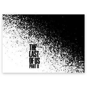 Поздравительная открытка с принтом The Last of Us: Part 2. в Рязани, 100% бумага | плотность бумаги 280 г/м2, матовая, на обратной стороне линовка и место для марки
 | game | survival horror | the last of us 2 | the last of us: part 2 | заражённые | зе ласт оф ас 2 | игры | одни из нас | последние из нас: часть 2 | приключенческий боевик | серафиты | стелс экшен | цикады | элли и джоэл