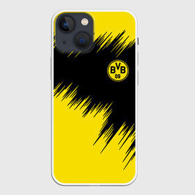 Чехол для iPhone 13 mini с принтом BORUSSIA. в Рязани,  |  | borussia | fc | football | football club | sport | боруссия | боруссия дортмунд | дортмунда | немецкий футбольный клуб | спорт | уефа | униформа | фирменные цвета | фк | футбол | футбольный клуб