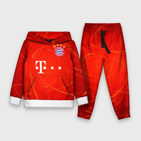 Детский костюм 3D (с толстовкой) с принтом BAYERN MUNCHEN. в Рязани,  |  | fc | fc bayern munich | football | football club | sport | клуб германии | мюнхен | немецкий футбольный клуб | спорт | уефа | униформа | фирменные цвета | фк | футбол | футбольный клуб | футбольный клуб бавария