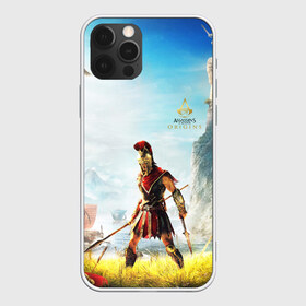 Чехол для iPhone 12 Pro Max с принтом ASSASSIN`S CREED l ODYSSEY(S) в Рязани, Силикон |  | Тематика изображения на принте: black flag | brotherhood | chronicles | creed | game | origins | revelations | rogue | syndicate | unity | valhalla | альтаир | ассасин | игры | кинжал | пираты