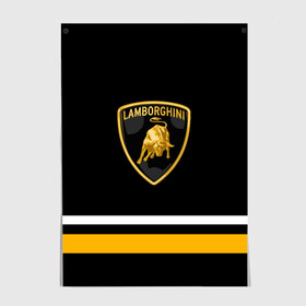 Постер с принтом Lamborghini Uniform в Рязани, 100% бумага
 | бумага, плотность 150 мг. Матовая, но за счет высокого коэффициента гладкости имеет небольшой блеск и дает на свету блики, но в отличии от глянцевой бумаги не покрыта лаком | car | lambo | lamborghini | sport | авто | бык | гонка | ламбо | ламборгини | ламборджини | спорт | спорткар