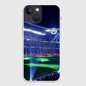 Чехол для iPhone 13 mini с принтом FC MANCHESTER CITY в Рязани,  |  | championship | fc | football | footer | manchester city | soccer | socker | sport | европейская лига | манчестер | одежда | спорт | спортивный | униформа | футбол | футбольный клуб | чемпионат