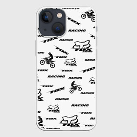 Чехол для iPhone 13 mini с принтом Форма для мотокросса FOX в Рязани,  |  | bike | crash | drift | extreme | fox | motor cycle | motorbike | motorcycle | race | racing | rally | turbo | автомобил | быстрый | классика | мотокросс | мотоцикл | экстрим